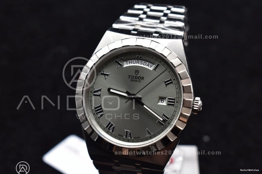Tudor Dial SS Strap Royal Grey on A 1:1 V7F Trendsetting Best 1198 Edition 0227